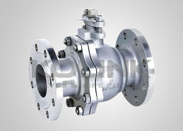 Válvula de esferas de aço inoxidável 2pc Esferas flutuantes de corpo dividido CF8 CF8M