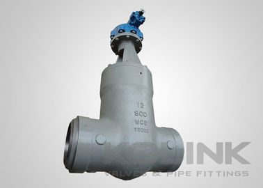 Válvula de vedação de porta de pressão soldada com traseira de alta pressão Classe 600-2500 4" - 24"