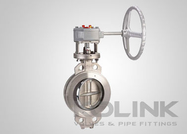 Válvula Borboleta Wafer em Aço Inoxidável Classe 150 DN50-DN1200