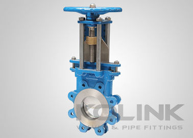 Não-Rising Stem Lugged Knife Gate Valve de aço fundido 2-48 polegadas