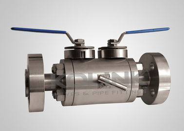 DBB Floating Ball Valve Duplo Bloco e Sangramento 1/2-12 polegadas