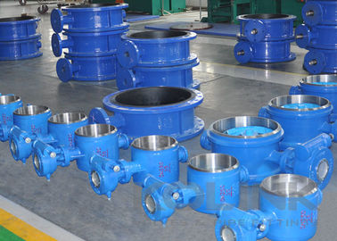 Butt Weld Butterfly Valve Ferro fundido de alta pressão Triple Offset