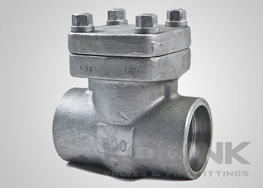 Válvula de controlo de aço forjado com rosca NPT, porta reduzida, aço inoxidável F304