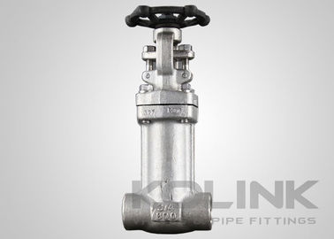 Válvula Gaveta com Fole de Vedação em Aço Inoxidável Forjado F304 F316