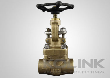 Valva de Globo de Bronze, em flanges / NPT, JIS CAC703 C95200 C95500 C95800 C83600