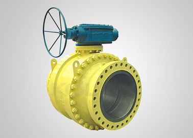 API 6D 3-PC Trunnion Monted Ball Valve Durável WCB A105 CF8 F304