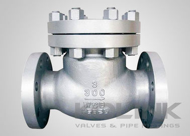 Válvula de controlo de balanço de aço fundido, classe 150-1500 Válvula de não retorno WCB Flanged