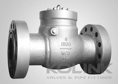 Válvula de controlo de balanço de vedação de pressão, válvulas de controlo de alta pressão classe 600 - 2500