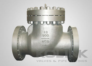 Válvula de retenção oscilante API 6D Abertura total Aço fundido 2-36 Polegadas