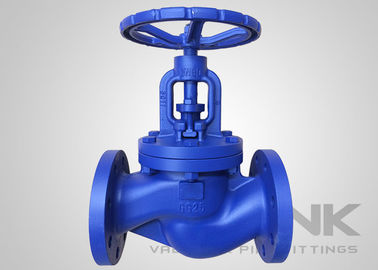 Válvula globo de ferro fundido com flanges DIN GG25 EN-GJL-250