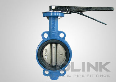 Valva de borboleta de wafer de ferro fundido classe 150 PN16