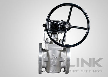 Válvula de enchufe não lubrificada com mangas de PTFE de aço inoxidável