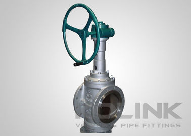 Double Seal Double Block &amp; Bleed Plug Valve DBB de aço fundido com flange