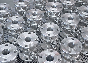 Válvula Esférica Flutuante de Aço Inoxidável 2 Peças Corpo Dividido CF8 CF8M