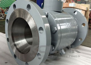 Válvula Esférica de Trunnion de Porta Reduzida API 607 Fire Safe DN50-DN1200