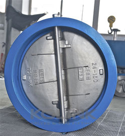 Válvula de verificação de wafer de ferro dúctil placa dupla 2-48 polegadas classe150-1500