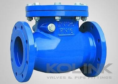 Válvula de retenção oscilante de ferro fundido GGG50 GG25 DN50-DN900 Classe150-Classe2500
