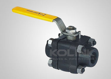 2pc válvula de esferas de aço forjada, encaixe soldado / extremidade NPT, CL150-1500 A105 F304
