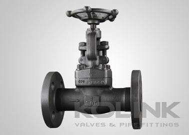 Válvula de bolha de aço forjada confiável Boled Capot Flanged fim até 2 polegadas