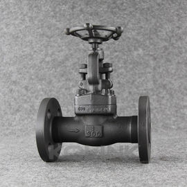 Valva de aço forjado globo Flanged End 1/2 a 2 polegadas