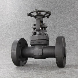 Válvula de bolha de aço forjada confiável Boled Capot Flanged fim até 2 polegadas
