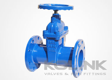 DIN 3352 F5 válvula de porta de assento resistente, ferro dúctil GGG40 GGG50 PN 16 - 40