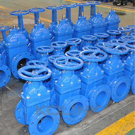 DIN 3352 F5 válvula de porta de assento resistente, ferro dúctil GGG40 GGG50 PN 16 - 40