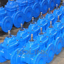 DIN 3352 F5 válvula de porta de assento resistente, ferro dúctil GGG40 GGG50 PN 16 - 40
