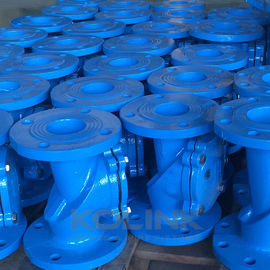 Flapper de borracha Swing Check Valve Ductal Ferro GGG50 Válvula de não retorno