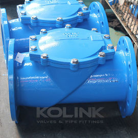 Flapper de borracha Swing Check Valve Ductal Ferro GGG50 Válvula de não retorno