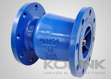 Válvula de retenção axial de fluxo de ferro dúctil GGG40 GGG50