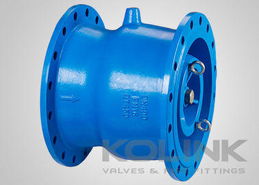 Válvula de retenção axial de fluxo de ferro dúctil GGG40 GGG50