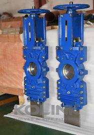 O-Port Knife Gate Valve 2-24 Inch Class150 Bolha de vedação apertada