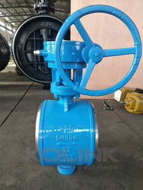 Butt Weld Butterfly Valve Ferro fundido de alta pressão Triple Offset